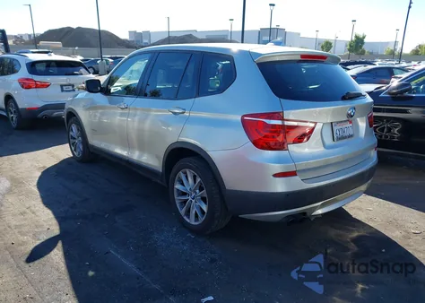 2013 BMW X3 xDrive28I z USA, uszkodzony, nr VIN 5UXWX9C54D0A15190